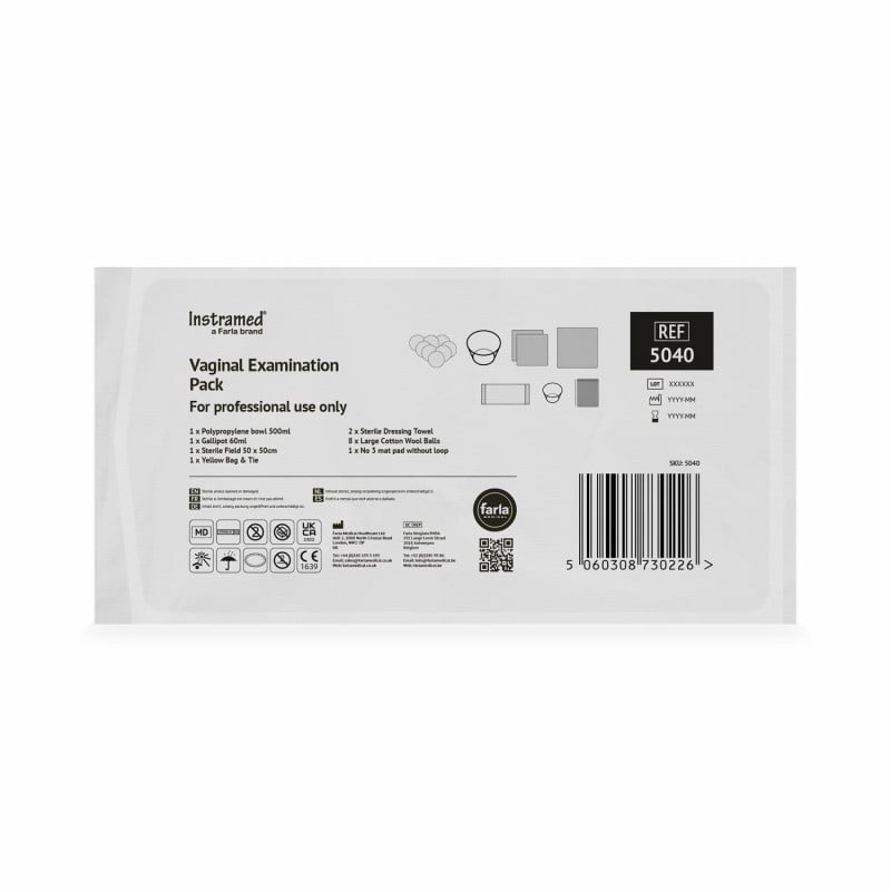 Instramed Vaginal Examination Pack Medvana UK