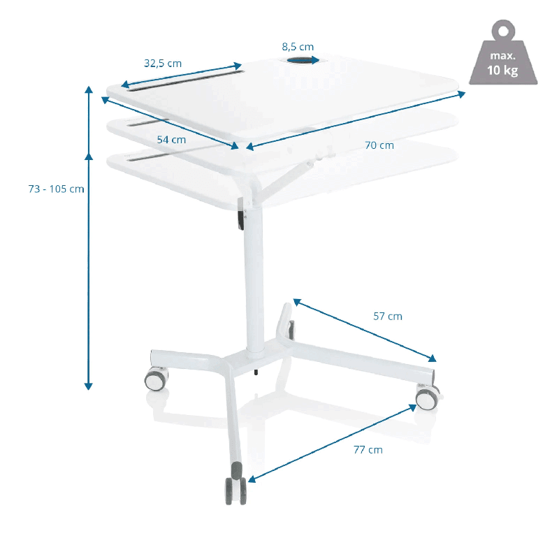 STAND VM-SU I Standing Desk Medvana UK