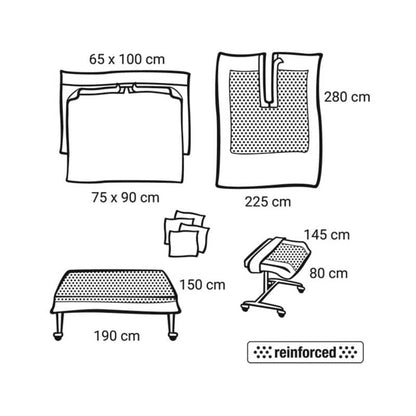 Foliodrape® Protect Plus Maxillofacial Turban Set II Medvana UK