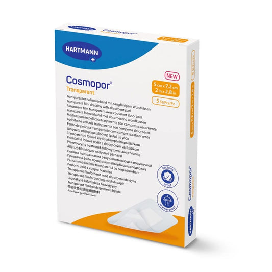 Cosmopor® Transparent 9 x 10 cm (5 pcs) Medvana UK