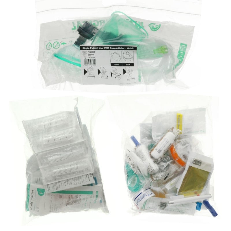 Emergency Case Refill for Adults A - B + O2 2 L Medvana UK