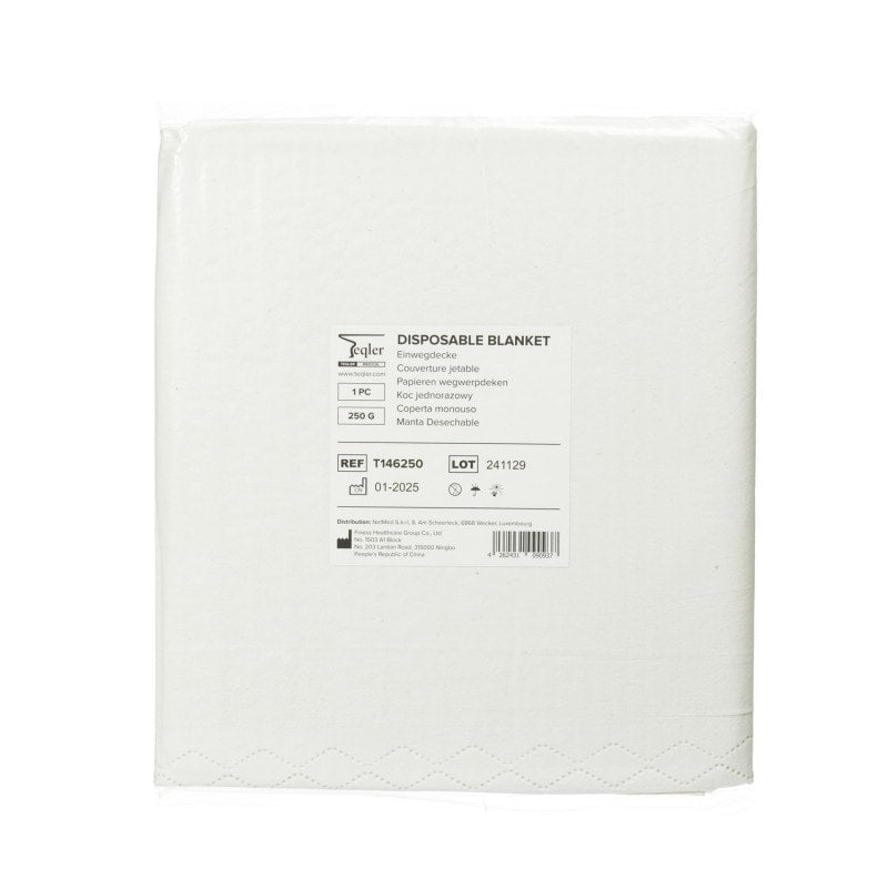 Disposable Blanket, white heavy Medvana UK