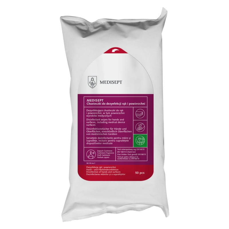 MEDISEPT Hand & Surface Disinfection Wipes Medvana UK