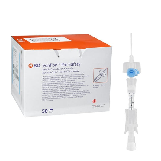 BD Venflon™ Pro Safety with Instaflash™ 18G (1.3 x 32 mm) Medvana UK