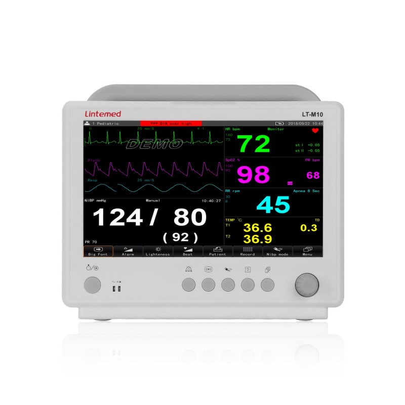 Multi-Parameter Patient Monitor 10'' TFT LCD Colour Display Medvana UK