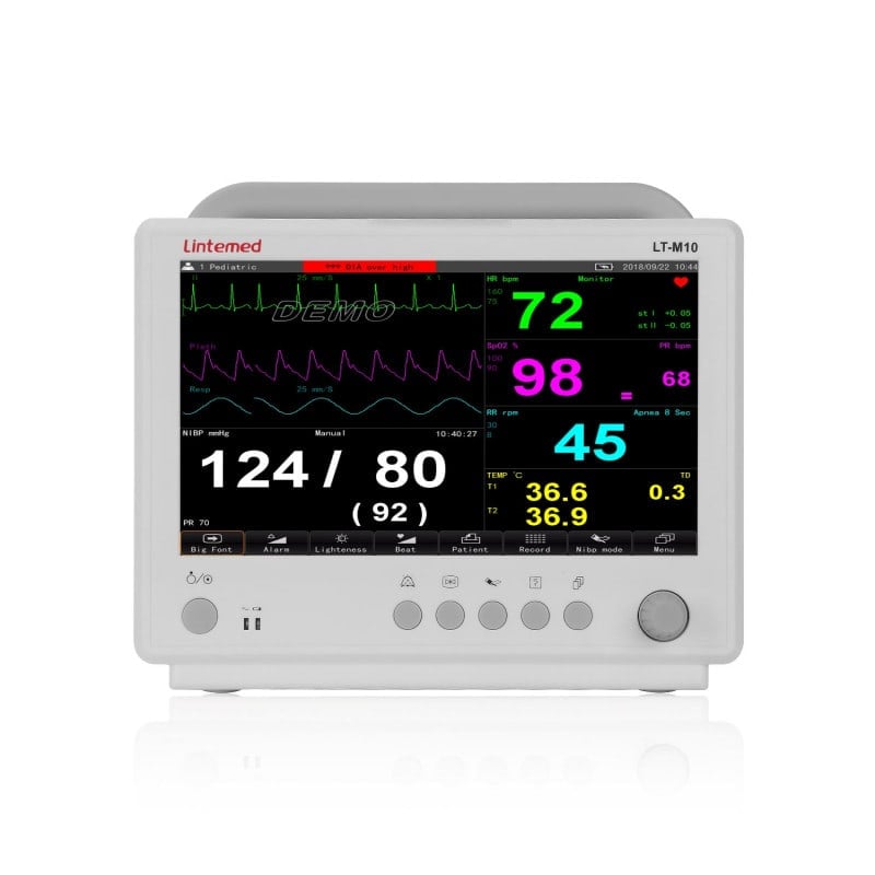 Multi-Parameter Patient Monitor 12.1'' TFT LCD Colour Display Medvana UK