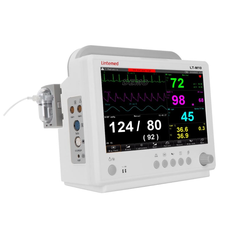 Multi-Parameter Patient Monitor 10'' TFT LCD Colour Display Medvana UK