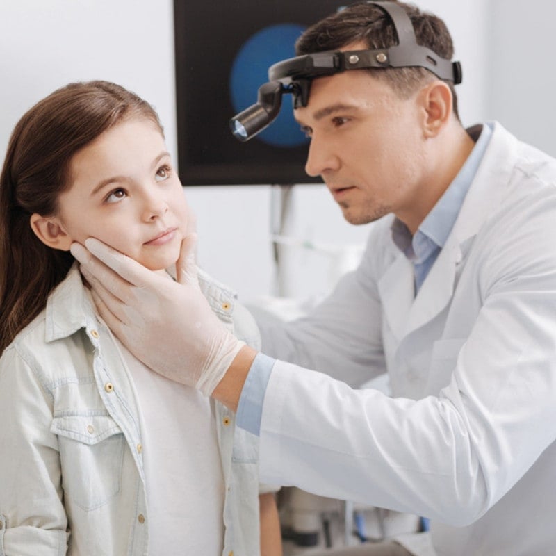 Bistos BT-410A LED Headlamp with loupe Medvana UK