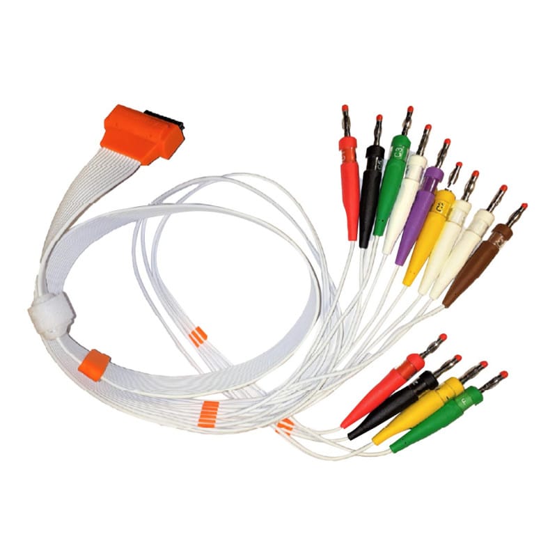 Cubestress HD+ Patient Cable with snap buttons Medvana UK