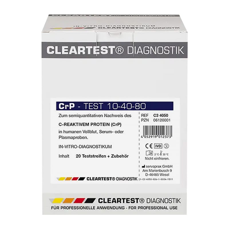 Cleartest CRP 10-40-80 Rapid Test Medvana UK
