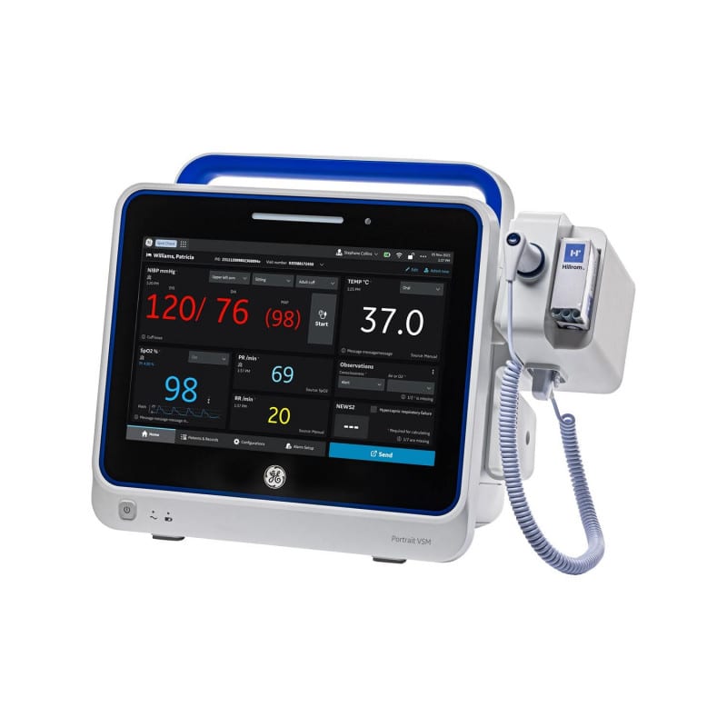 Portrait VSM Vital Signs Monitor With Thermometer Medvana UK
