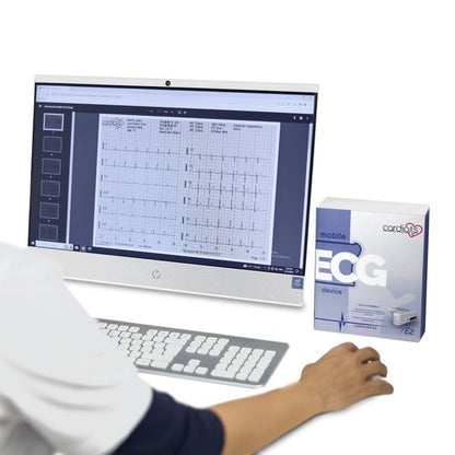 CardioNS E2 with banana plug cable | with tablet Medvana UK