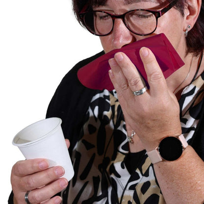 Tork Soft Napkins burgundy | 39 x 39 cm Medvana UK