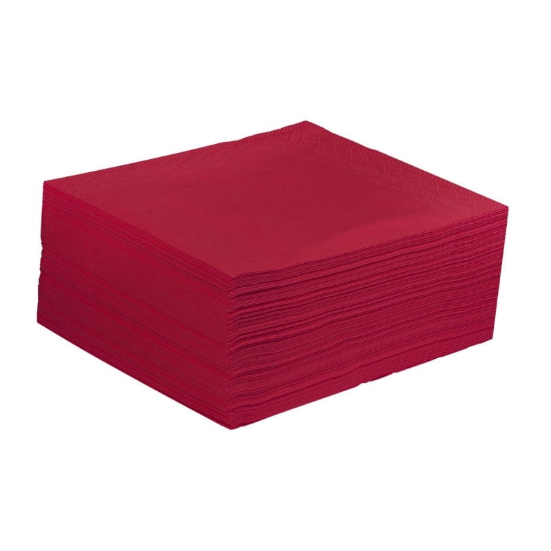 Tork Soft Napkins burgundy | 39 x 39 cm Medvana UK
