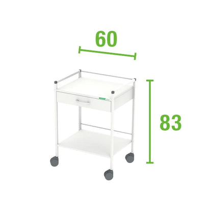Multipurpose Trolley, 83 x 60 cm (H x W) 5 drawers Medvana UK