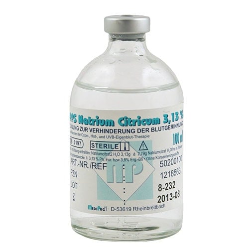 Sodium Citrate, 100 ml Solution Medvana UK