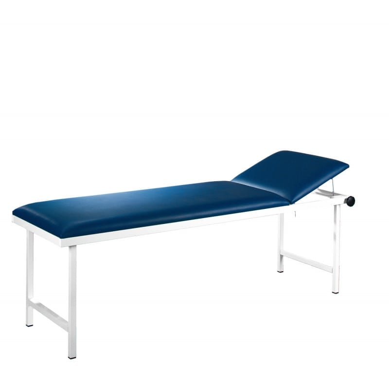 AGA Exam Table lacquered light grey | antique pink Medvana UK