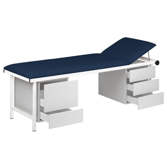 Exam Table with Base Units light blue