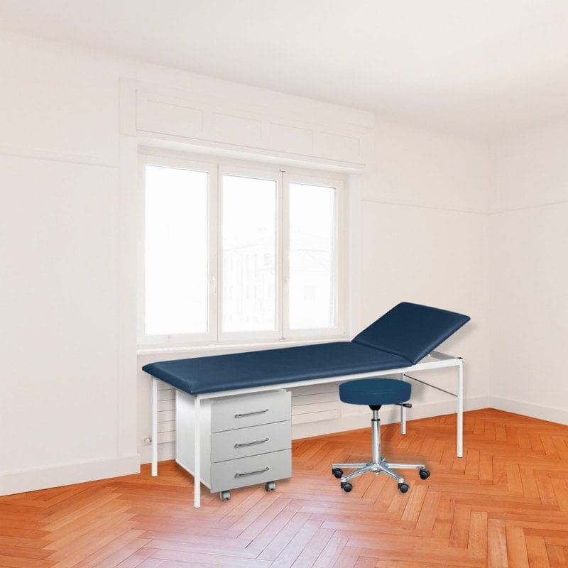 Examination Table Set yellow Medvana UK