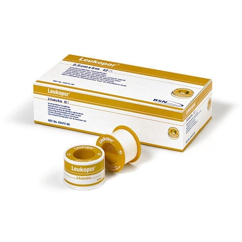 Leukopor Dressing Tape 5 cm Medvana UK