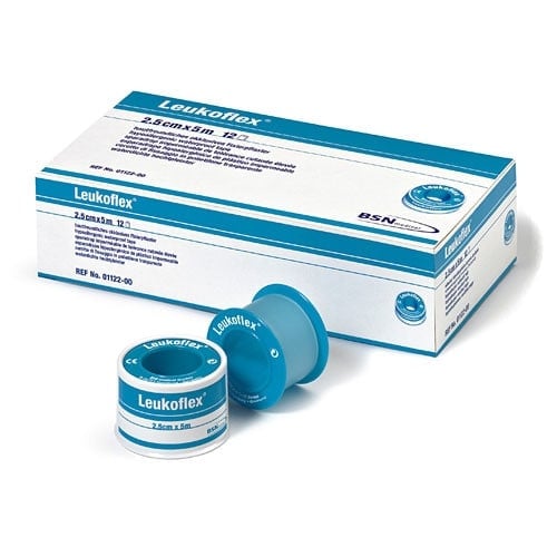 Leukoflex Dressing Tape 2.5 cm Medvana UK