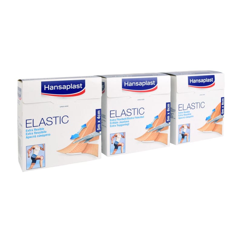 Hansaplast Elastic Adhesive Plaster Roll 6 cm Medvana UK