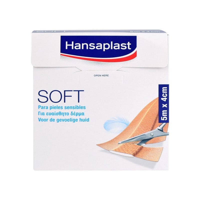 Hansaplast Soft Adhesive Plaster Roll 6 cm Medvana UK