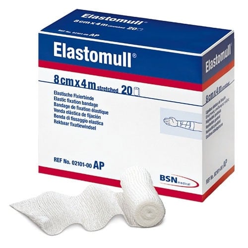 Elastomull Gauze Conforming Bandage, 4m Length 8 cm, 20 PCS Medvana UK
