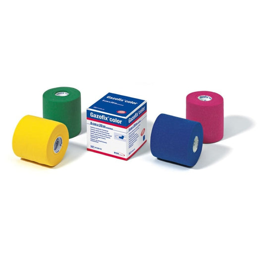 Gazofix color Conforming Bandage 8cm (6 pcs) | yellow Medvana UK