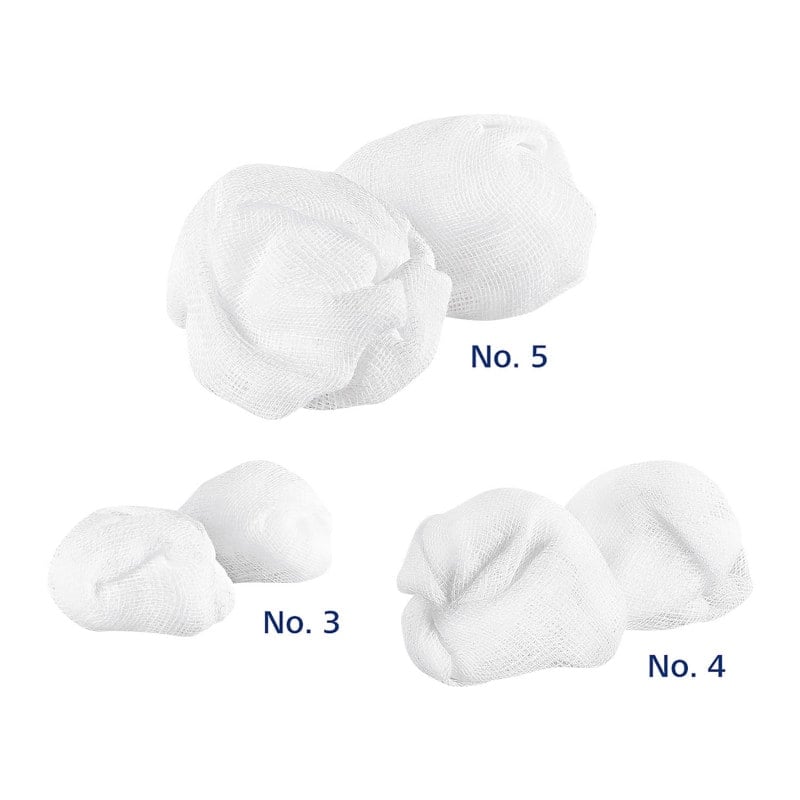 Pagasling Swabs, Sterile Size 3 (plum-sized), 20 pcs Medvana UK