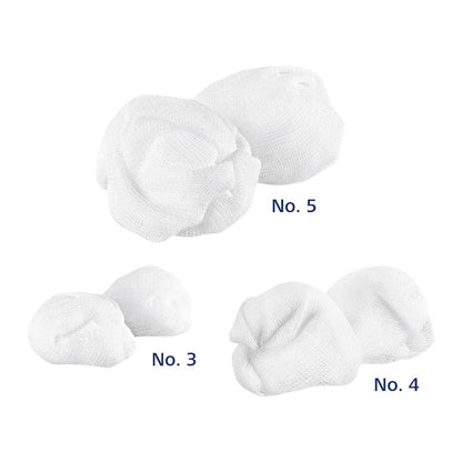 Pagasling Swabs, Sterile Size 3 (plum-sized), 4 pcs Medvana UK