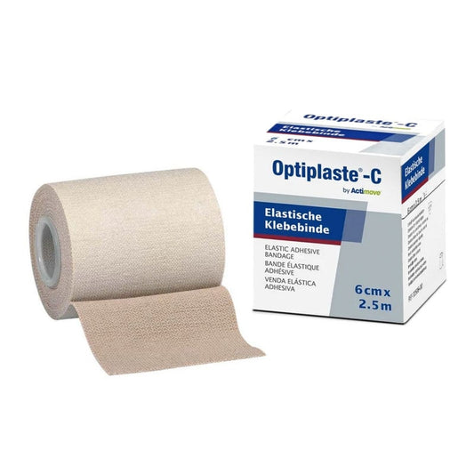 Optiplaste-C Elastic Adhesive Bandage 6 cm Medvana UK