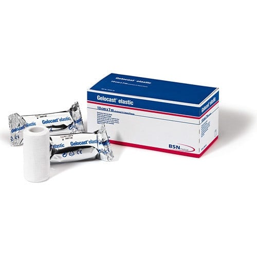 Gelocast Elastic Zinc Bandage 7 m x 10 cm Medvana UK
