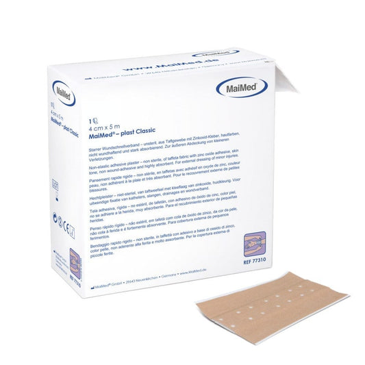 MaiMed-plast Classic Adhesive Plaster Roll 8cm Medvana UK
