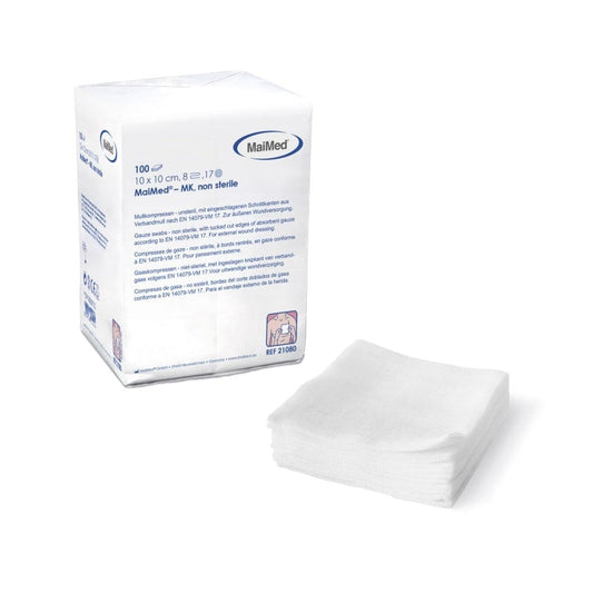 Non-Sterile Gauze Compresses 8-ply | 7.5 x 7.5 cm