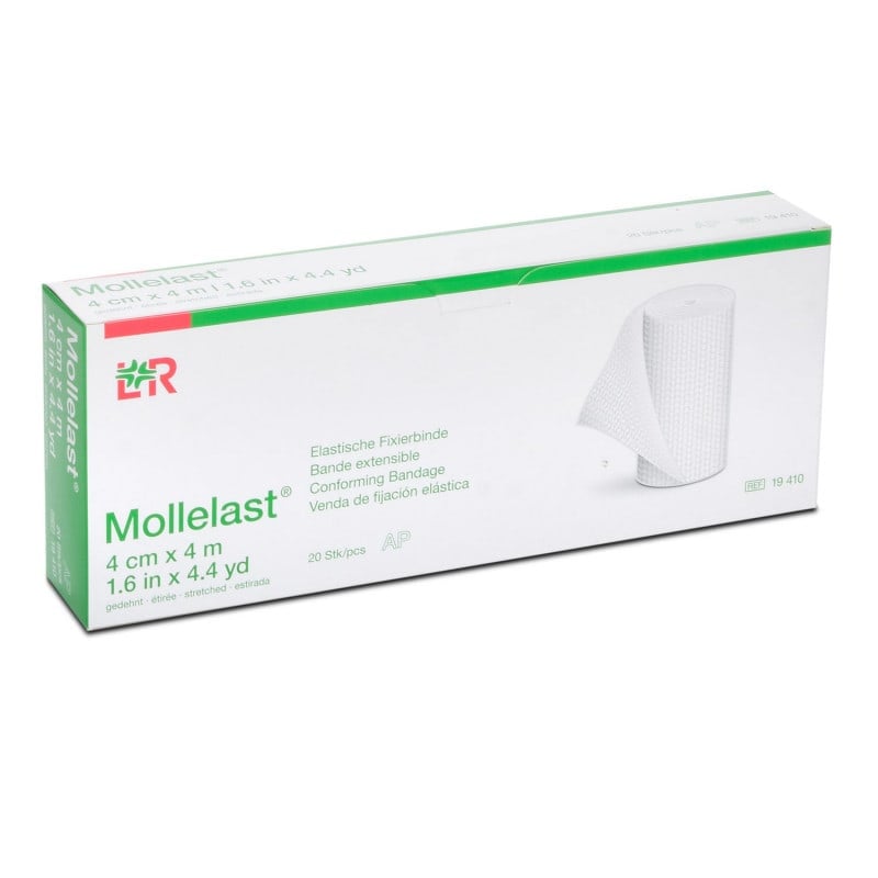 Mollelast Conforming Bandage 4 cm | 20 PCS Medvana UK