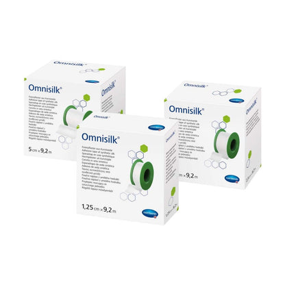 Omnisilk Adhesive Tape 2.5 cm | 9.2 metres Medvana UK