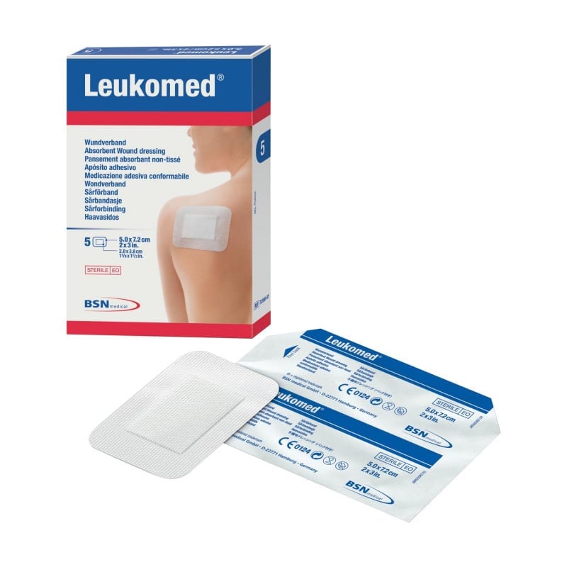 Leukomed sterile 7.2 x 5cm, 50 pcs Medvana UK
