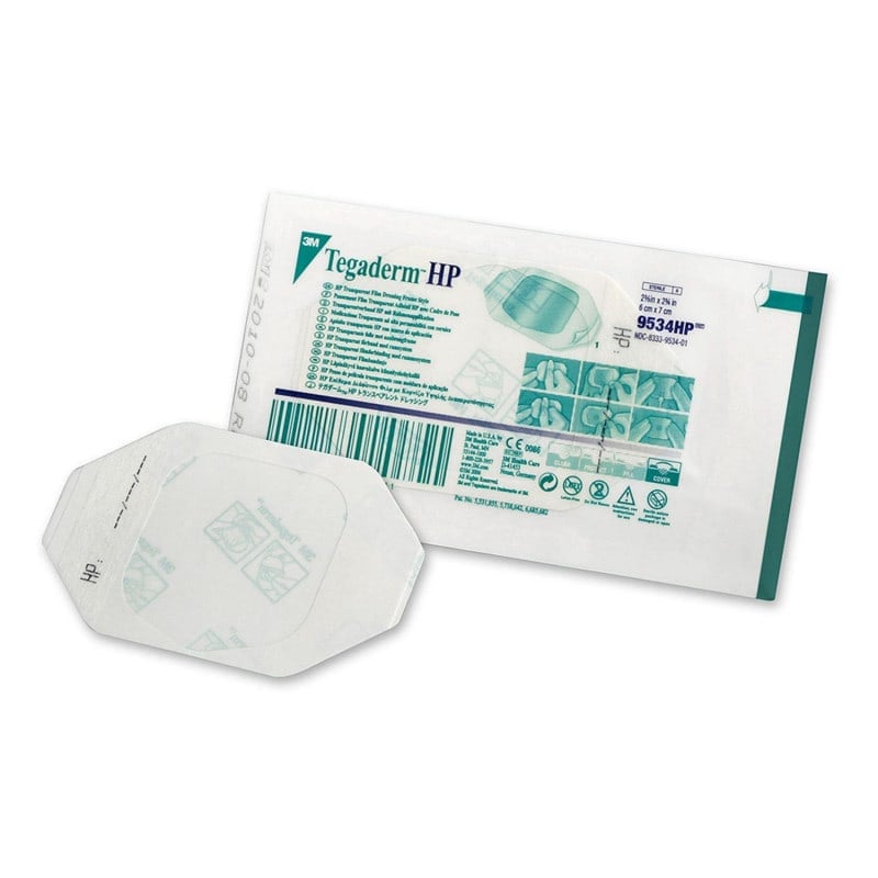 Tegaderm HP 11.5 x 12cm, kidney-shaped (12 pieces) Medvana UK