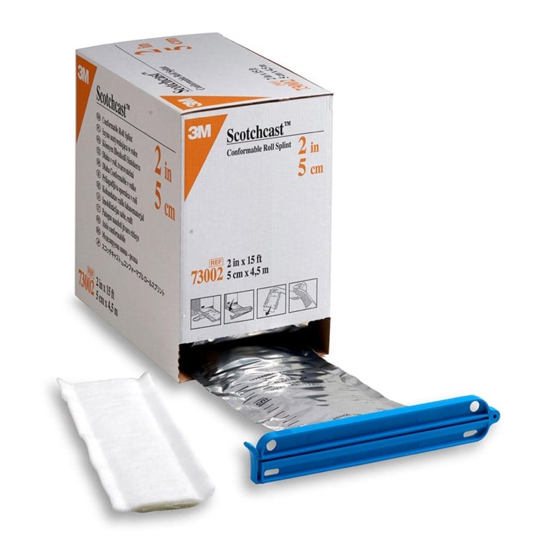 Scotchcast Conformable Roll Splint 12,7 cm x 76,2 cm, 10 splints (72530) Medvana UK