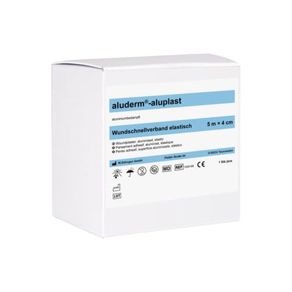 aluderm®-aluplast Wound Plaster, rolled 5 m x 6 cm Medvana UK