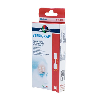 Sterigrap Wound Closure Strips Strips, 100 x 12 mm (6 PCS) Medvana UK