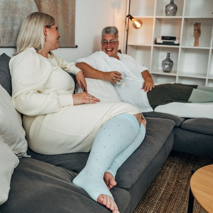 Venen Engel® Compression Socks sky blue | 2 Medvana UK