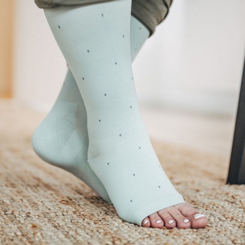 Venen Engel® Compression Socks linden green | 4 Medvana UK