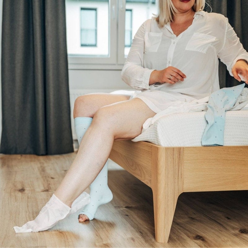 Venen Engel®  Compression Stockings linden green | 5 Medvana UK