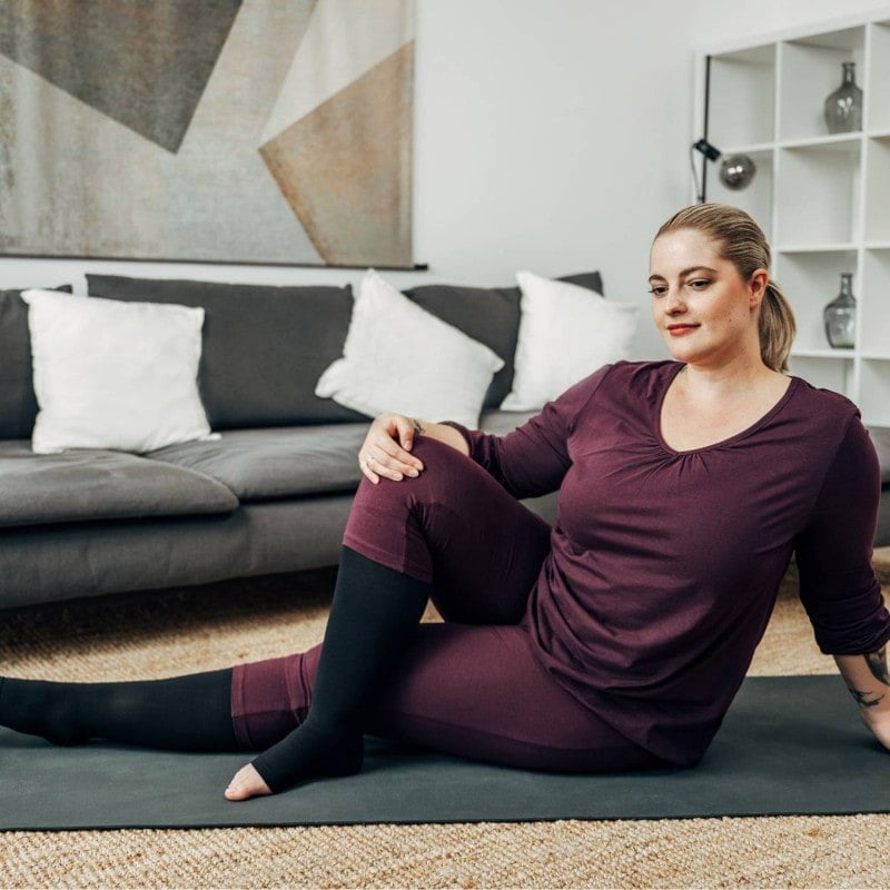 Venen Engel®  Compression Stockings black | 6 Medvana UK