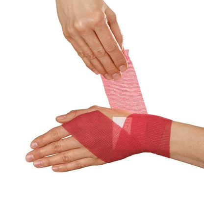 Peha-haft® Color 10 cm x 20 m (red) Medvana UK