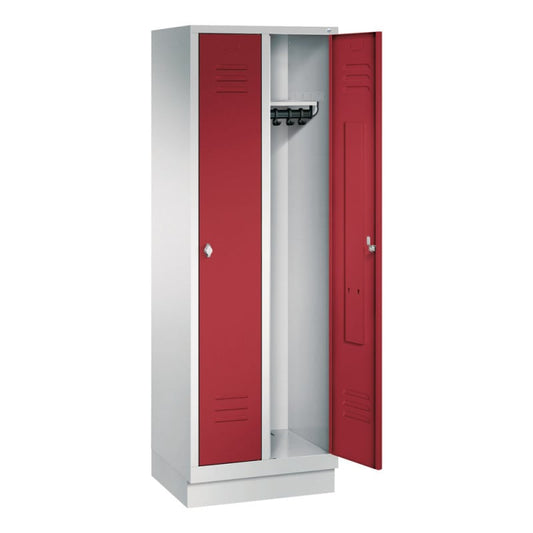 Metal Clothes Locker 2 | rubin red Medvana UK