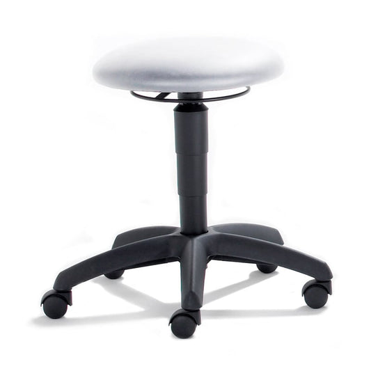 Universal Swivel Stool with ring release | black
