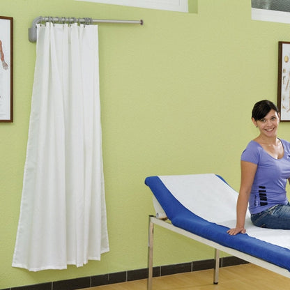 Telescopic Room Divider System 210 x 230 cm | light green Medvana UK